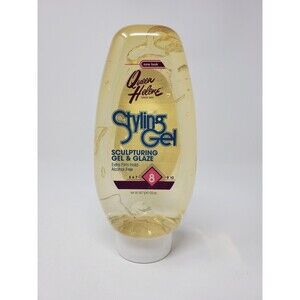 Queen Helene Styling Sculpturing Gel & Glaze Yellow Level 8 Extra Firm Hold, 2X